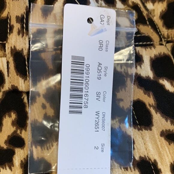 J. CREW TAILORED RELAXED PANT IN LEOPARD PRINT HIGH WAISTED STRAIGHT LEG TROUSER - Picture 6 of 8